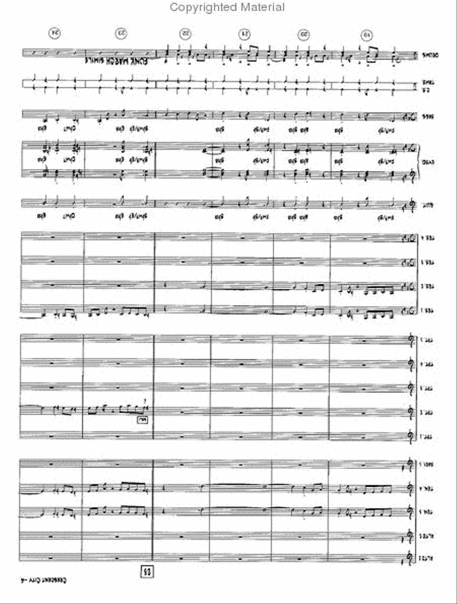 The Crescent City Stomp Jazz Ensemble scores gallery preview page 5