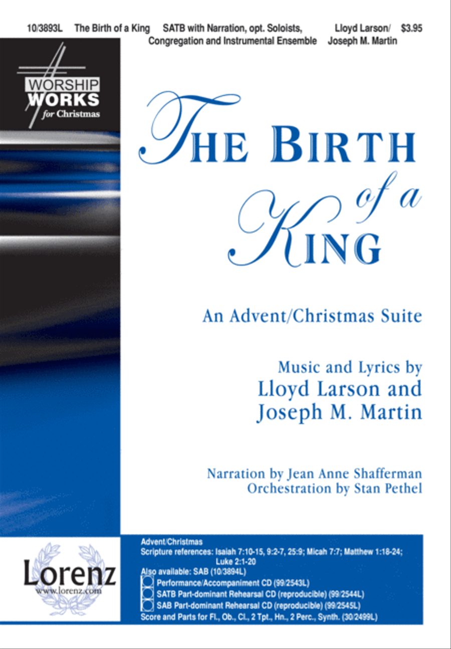 The Birth of a King 4-Part scores gallery preview page 1