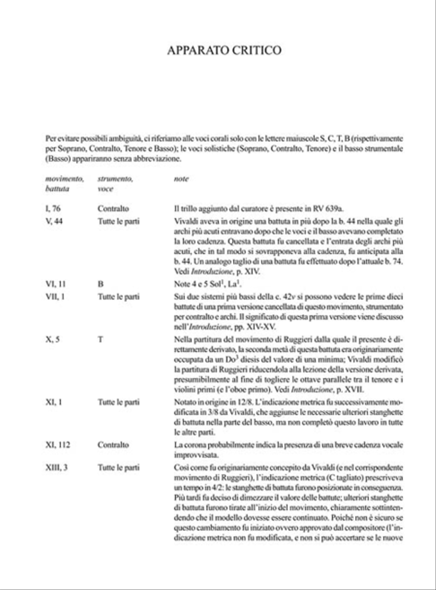 Jubilate, O Amoeni Chori RV639/RV639a & Gloria RV588 4-Part scores gallery preview page 7