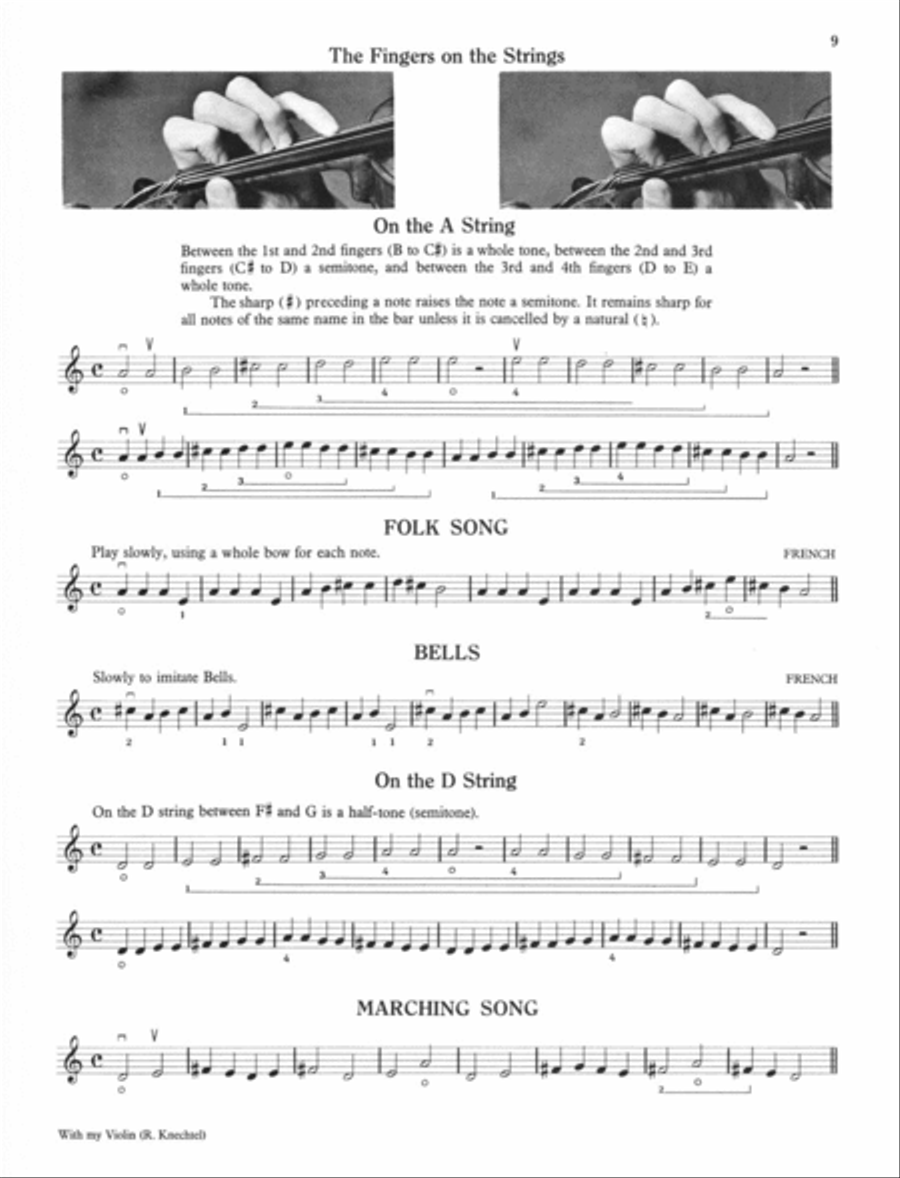 With My Violin Book 1 Violin Solo scores gallery preview page 4