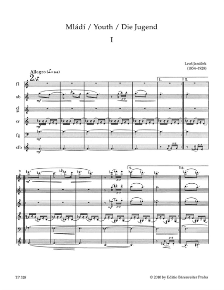 Mladi (Die Jugend) Orchestra scores gallery preview page 2