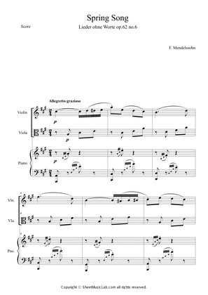 Book cover for Lieder ohne Worte Op.62 No.6