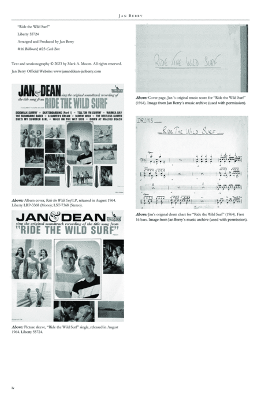 Ride The Wild Surf Full Orchestra scores gallery preview page 6
