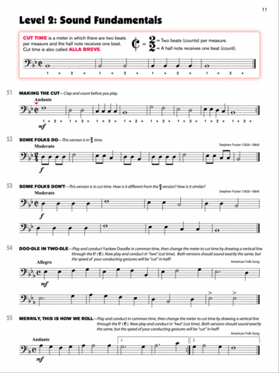 Sound Innovations for Concert Band Concert Band Methods scores gallery preview page 3