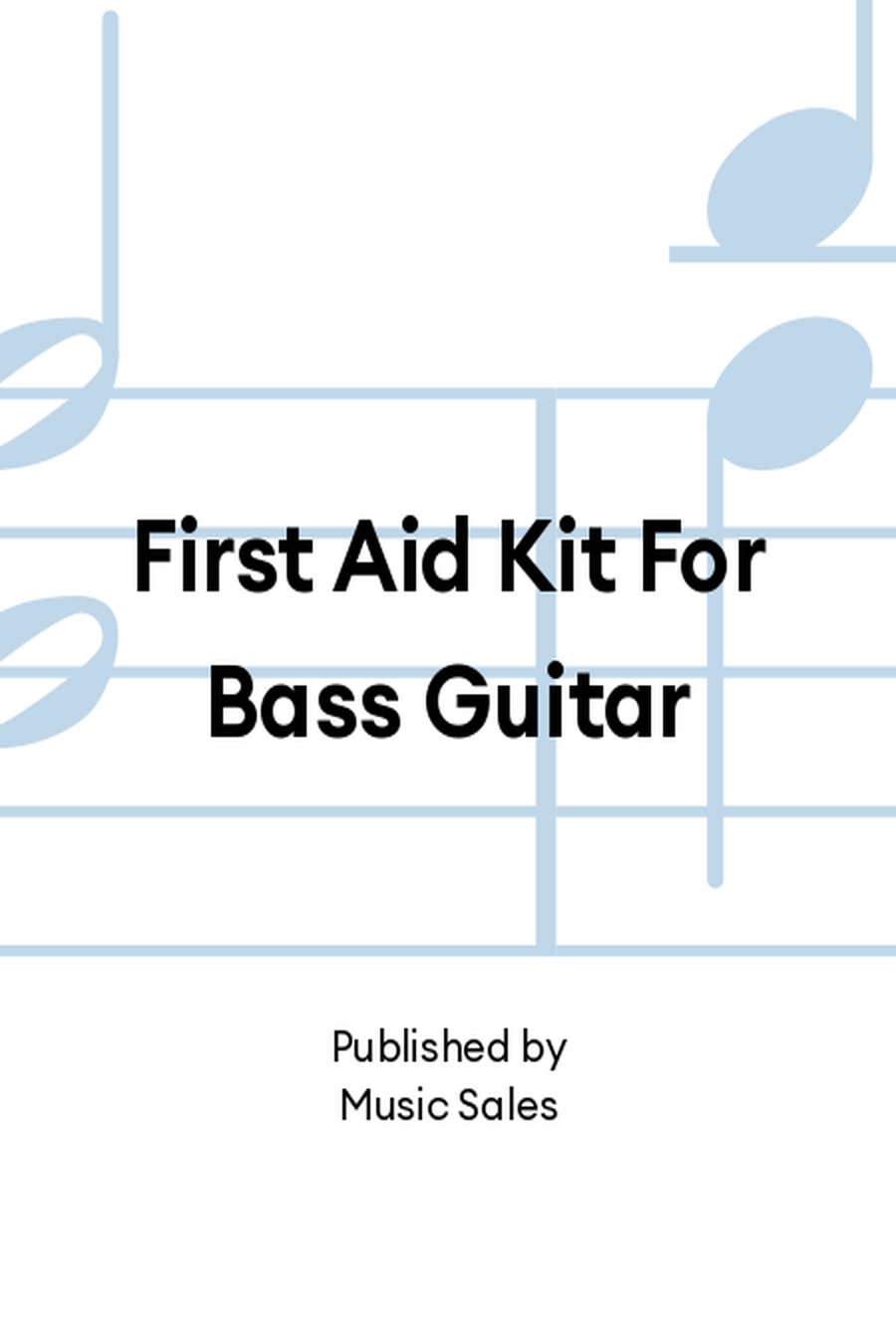 First Aid Kit For Bass Guitar Bass Guitar scores gallery preview page 1