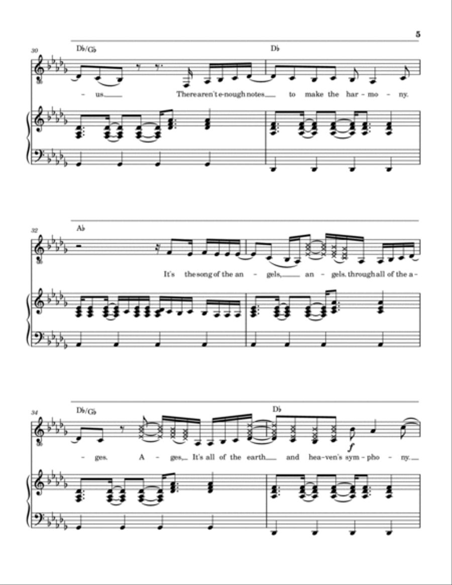 That's My King Piano, Vocal, Guitar scores gallery preview page 6