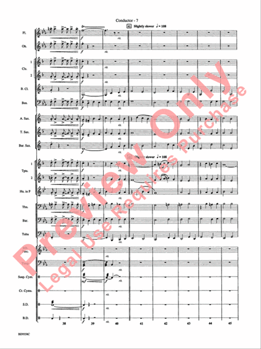 Challenge the Future Concert Band scores gallery preview page 9