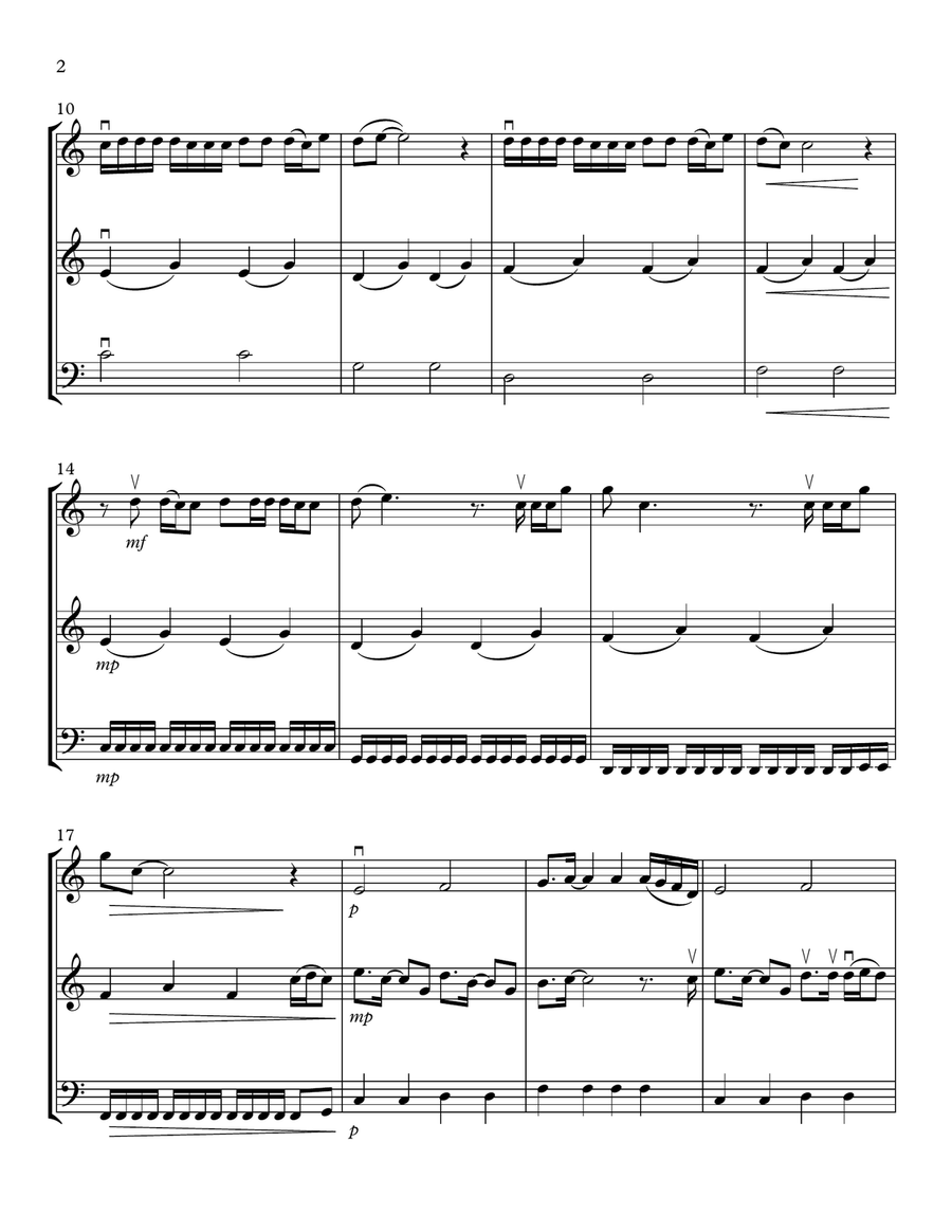 Daylight String Trio scores gallery preview page 2