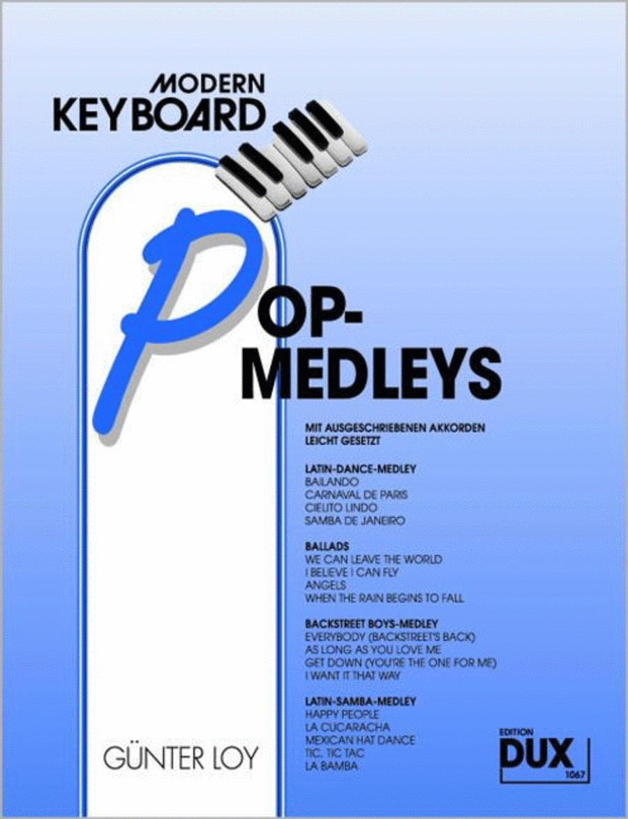 Pop Medleys Piano scores gallery preview page 1