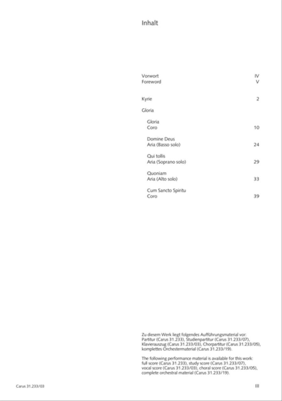 Mass in F major 4-Part scores gallery preview page 3