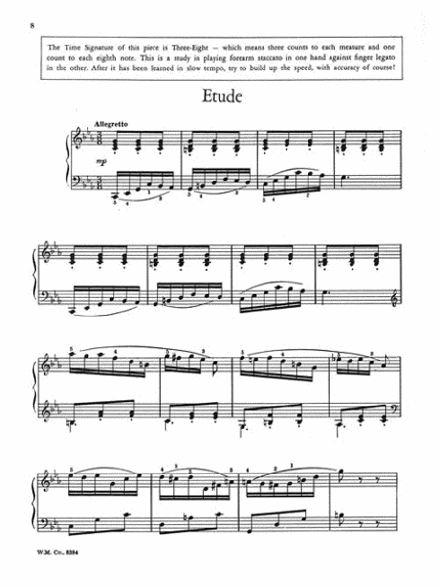 John Thompson's Easiest Piano Course - Part Eight