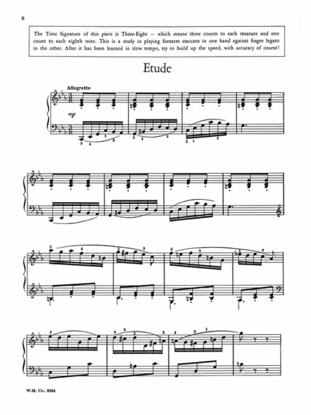 John Thompson's Easiest Piano Course - Part Eight