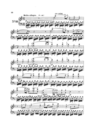 Czerny: School of Velocity, Op. 299 No. 10 (Volume I)
