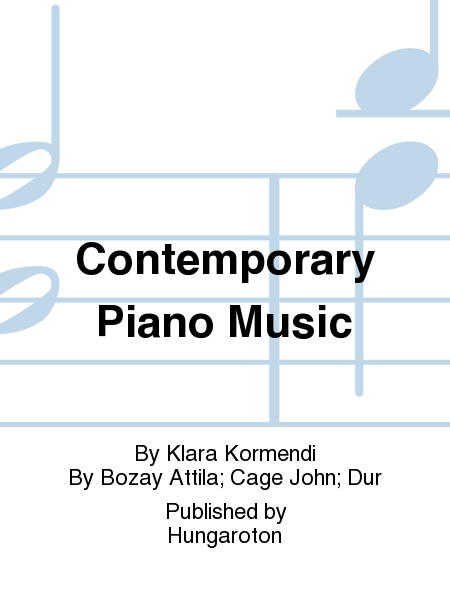 Contemporary Piano Music