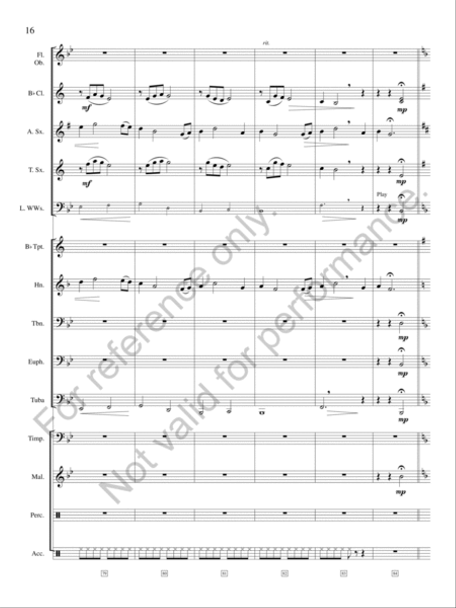 Iditarod Iditarod Concert Band scores gallery preview page 17