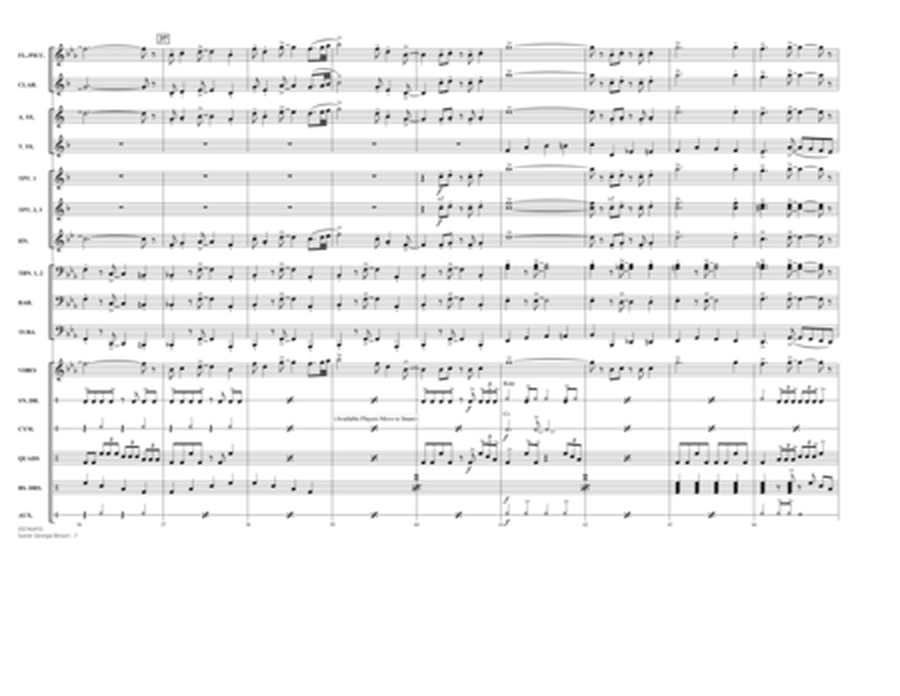 Sweet Georgia Brown (arr. Matt Conaway & Jack Holt) - Conductor Score (Full Score)