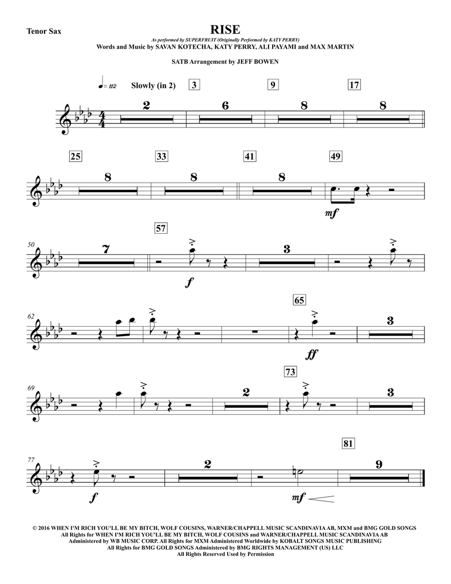 Rise Concert Band scores gallery preview page 4