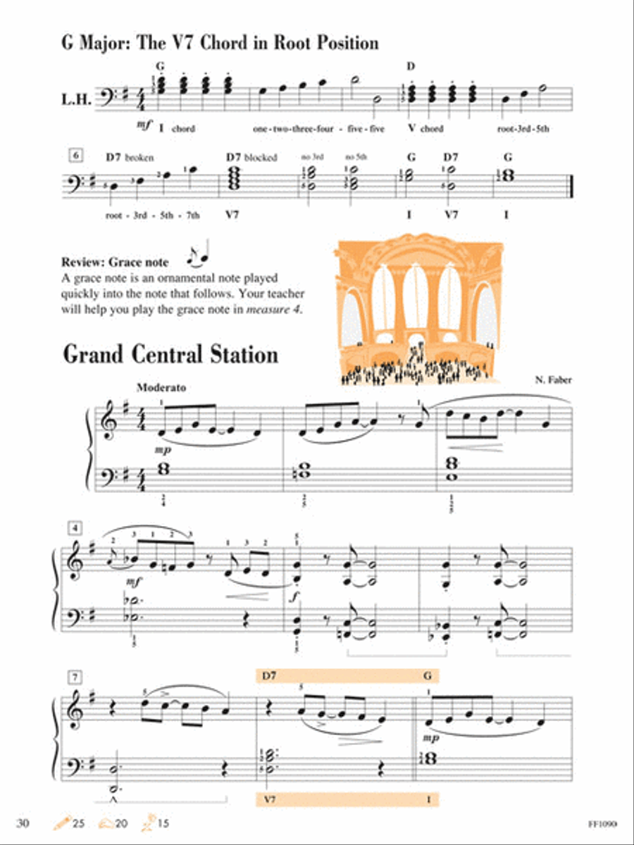 Level 4 – Lesson Book – 2nd Edition Piano Method scores gallery preview page 7