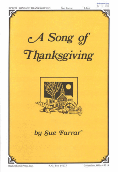 Song of Thanksgiving image number null