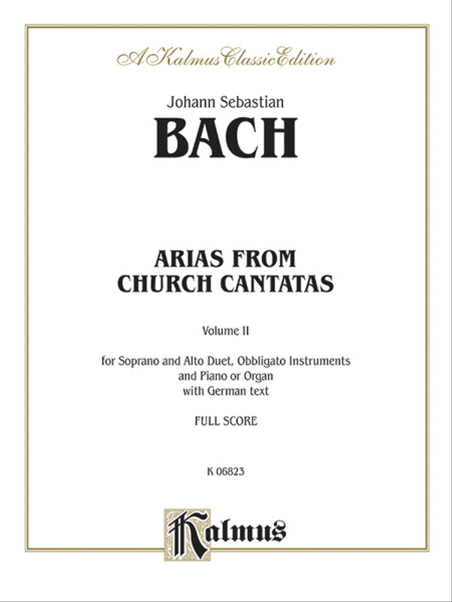 Soprano and Alto Arias (4 Duets), Volume 2 Voice Solo scores gallery preview page 1