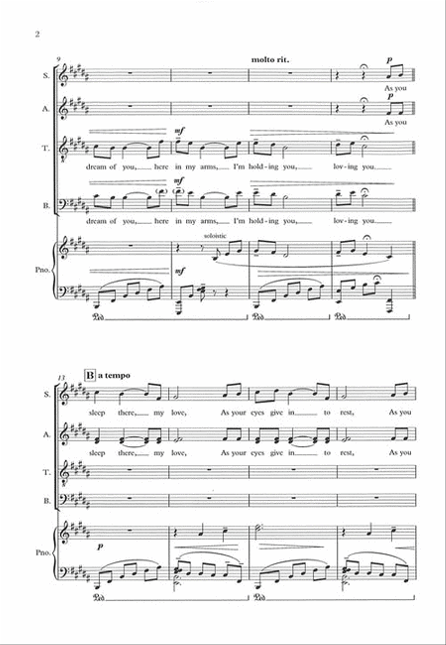 In My Dreams In My Dreams 4-Part scores gallery preview page 3