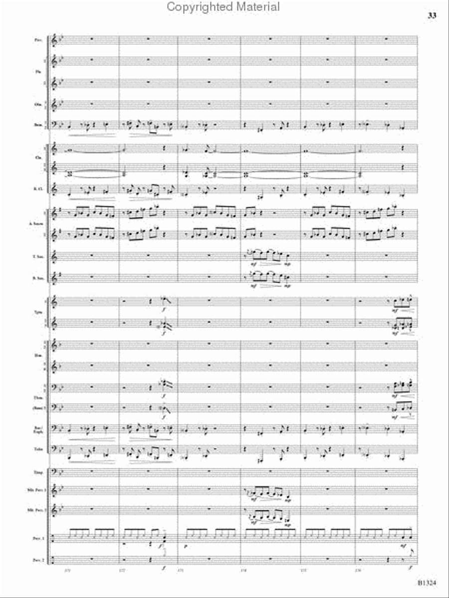 Fusion Concert Band scores gallery preview page 32