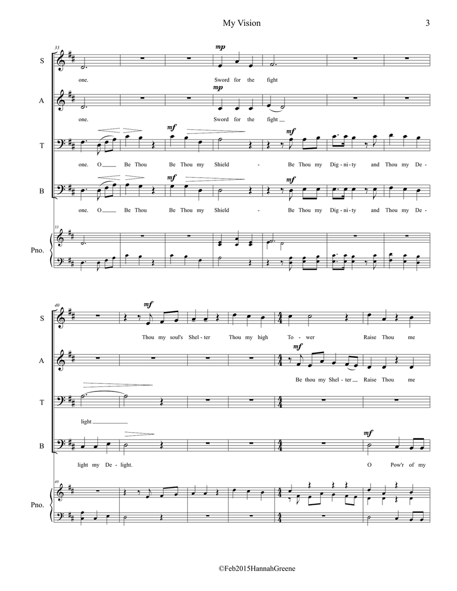 My Vision 4-Part scores gallery preview page 4