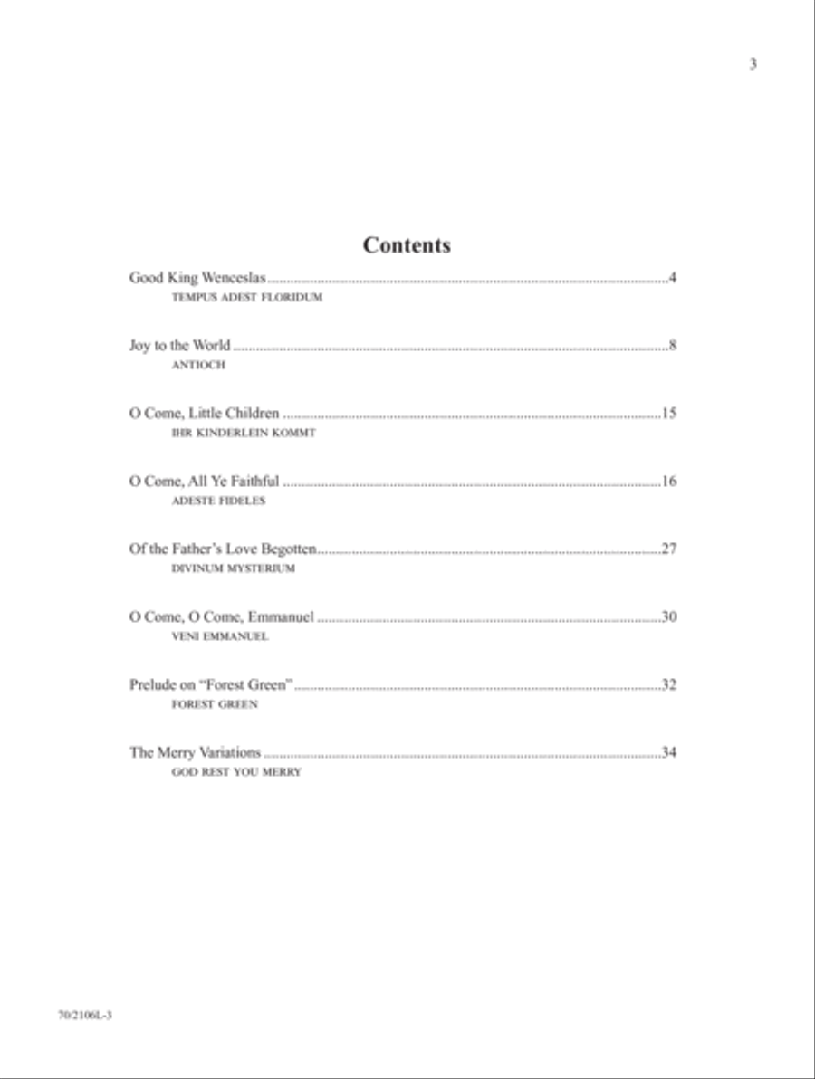 Joy to the World Organ Solo scores gallery preview page 2