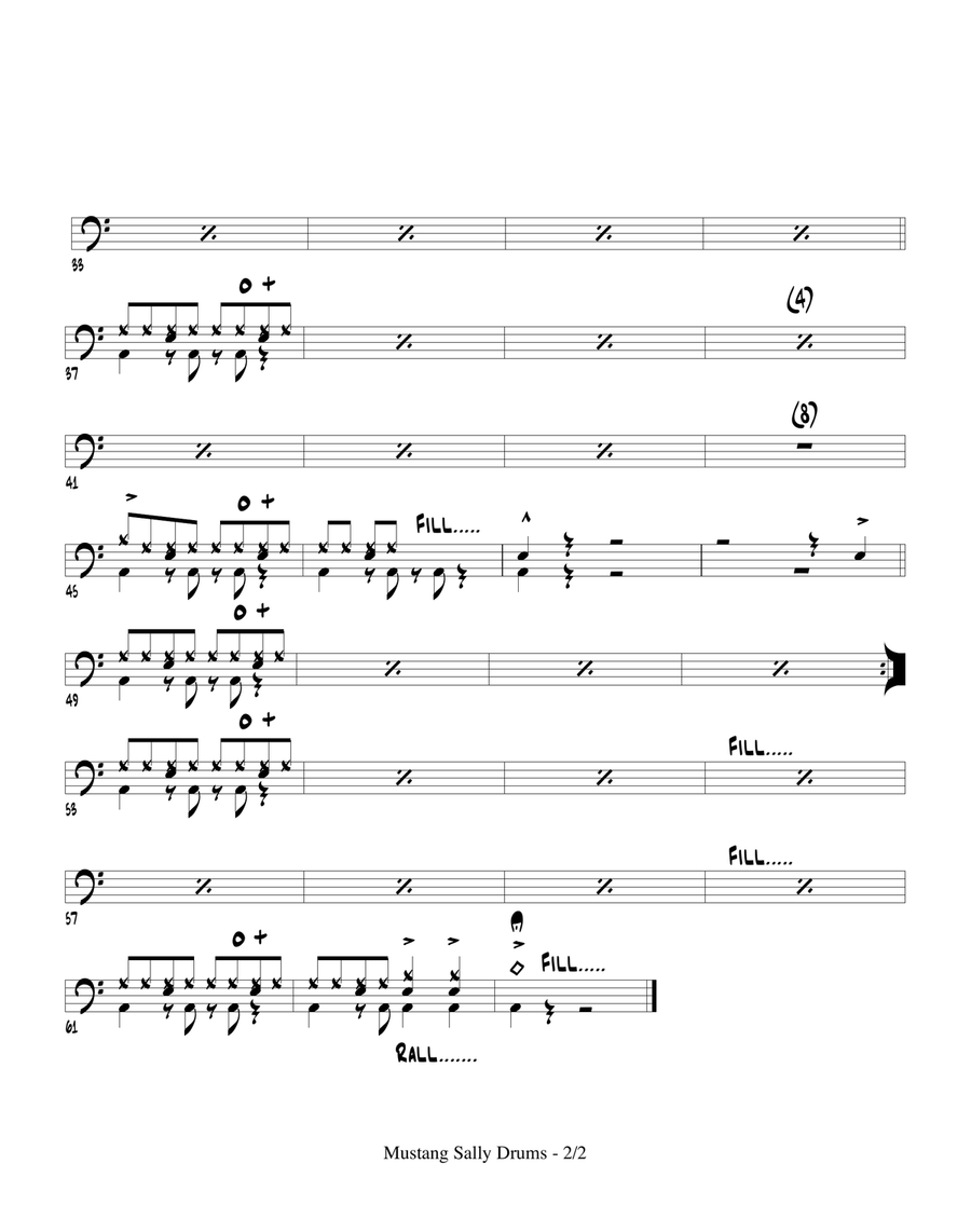 Mustang Sally Jazz Ensemble scores gallery preview page 6
