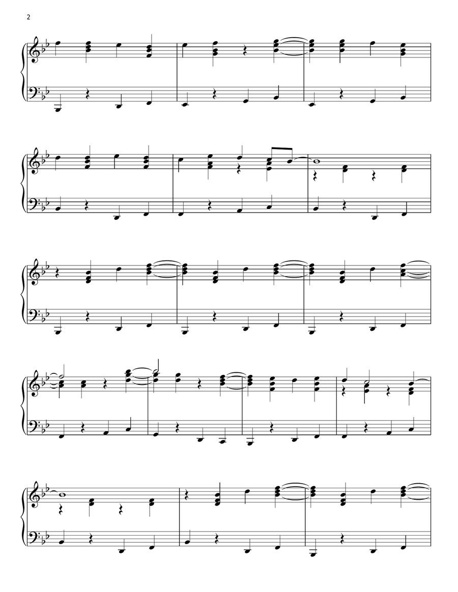 Ob-La-Di, Ob-La-Da Piano Solo scores gallery preview page 2