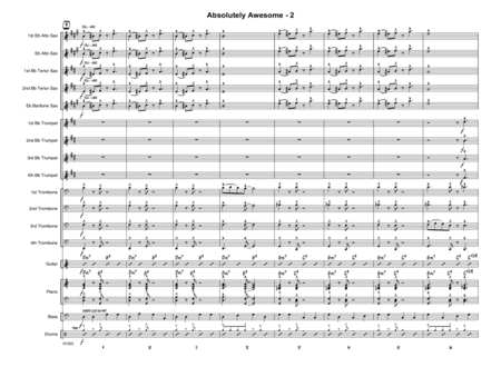 Absolutely Awesome - Full Score