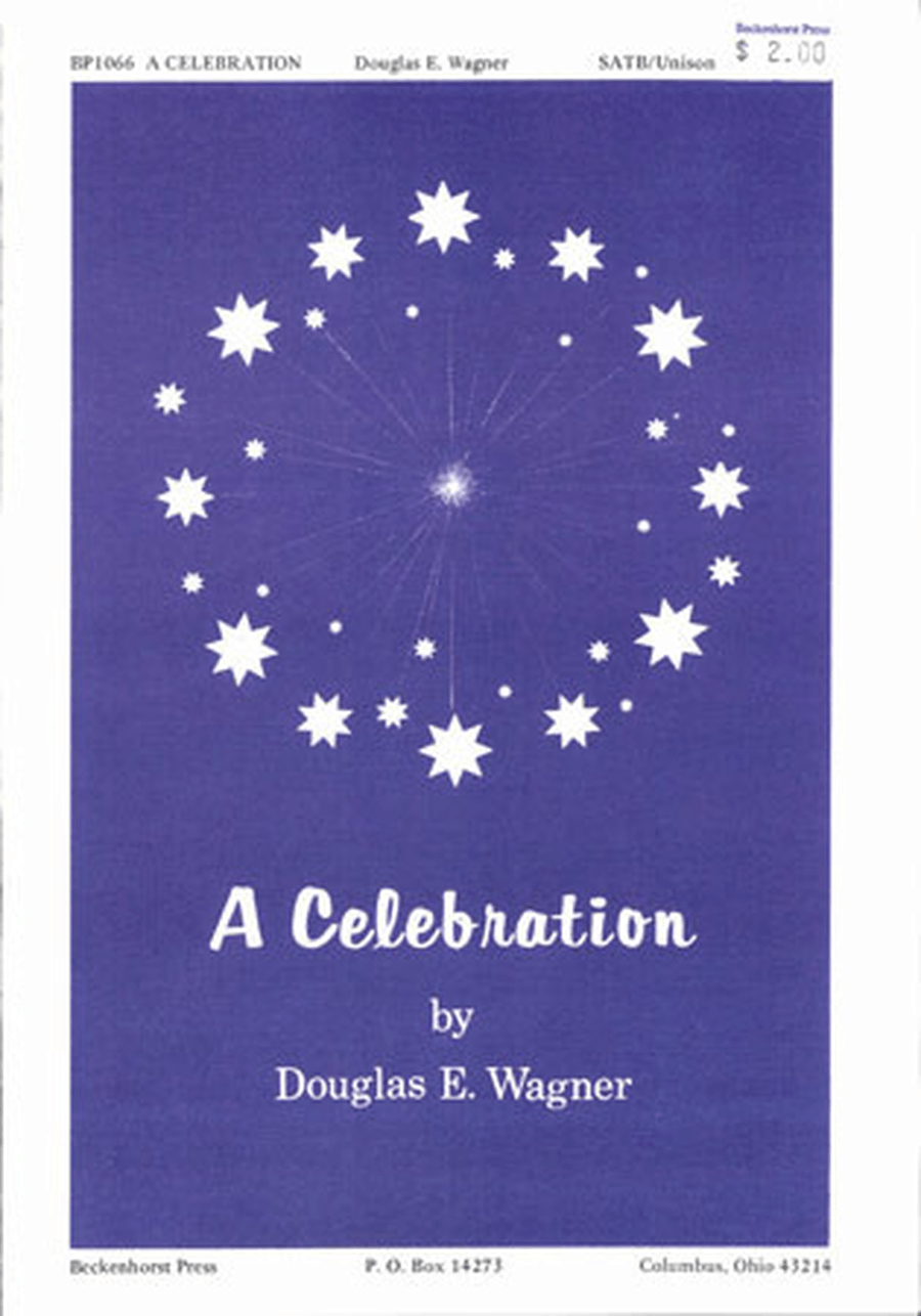 A Celebration 4-Part scores gallery preview page 1