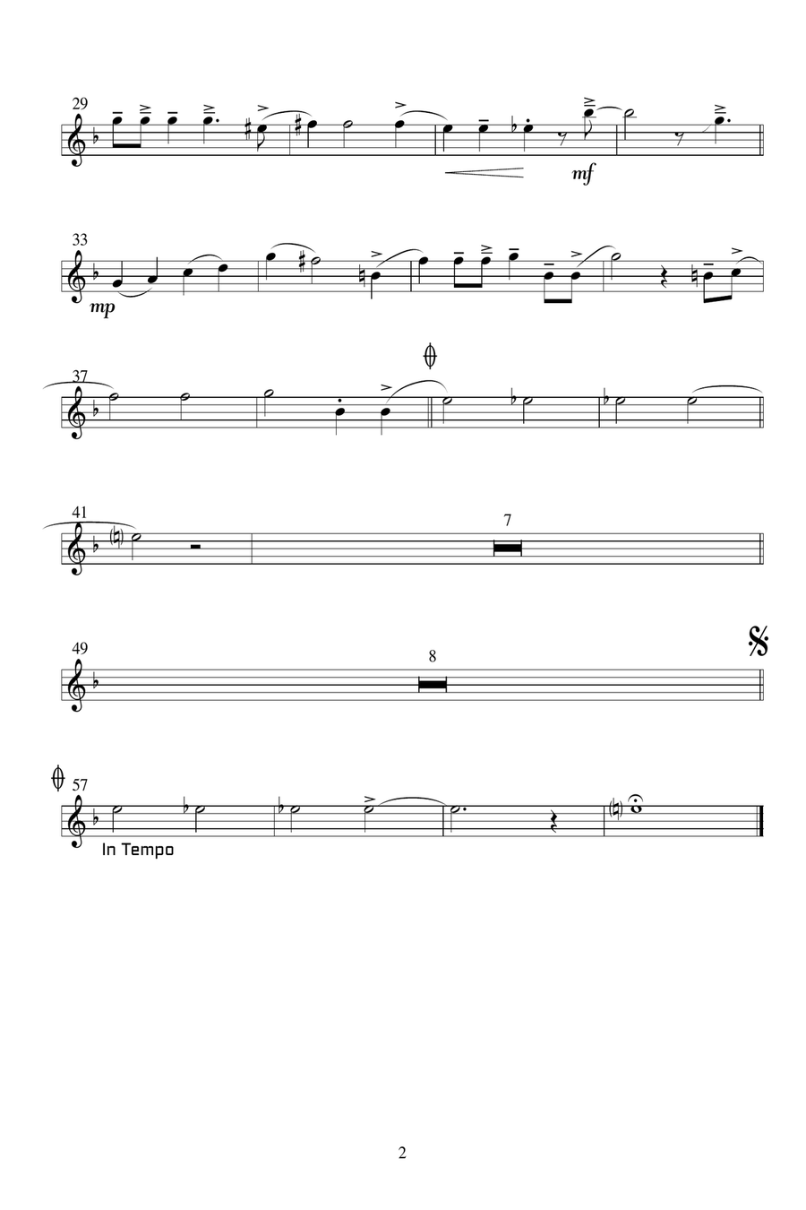 A Sleepin' Bee Jazz Ensemble scores gallery preview page 6