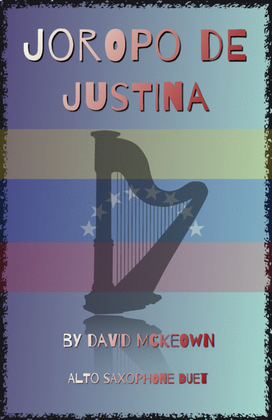 Joropo de Justina, for Alto Saxophone Duet