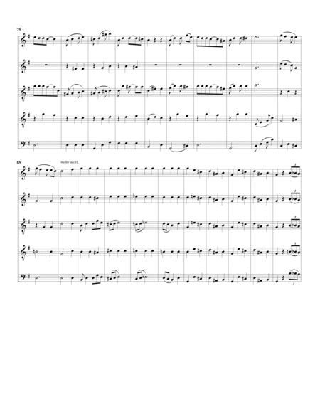 Pleasant moments (arrangement for 5 recorders (SSATB))