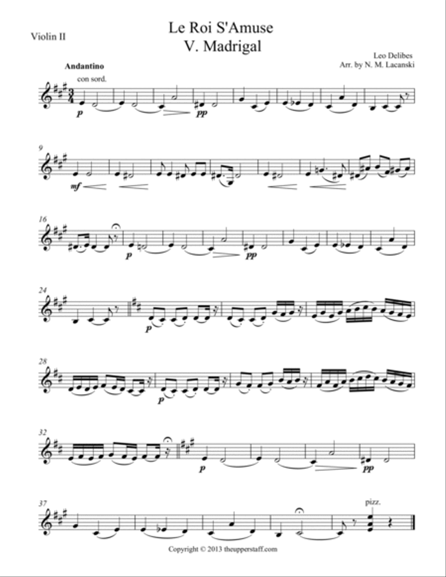 Le Roi Madrigal Choir scores gallery preview page 4