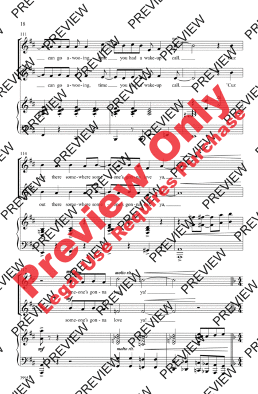 Honk! - SoundTrax CD (CD only) Choir scores gallery preview page 17