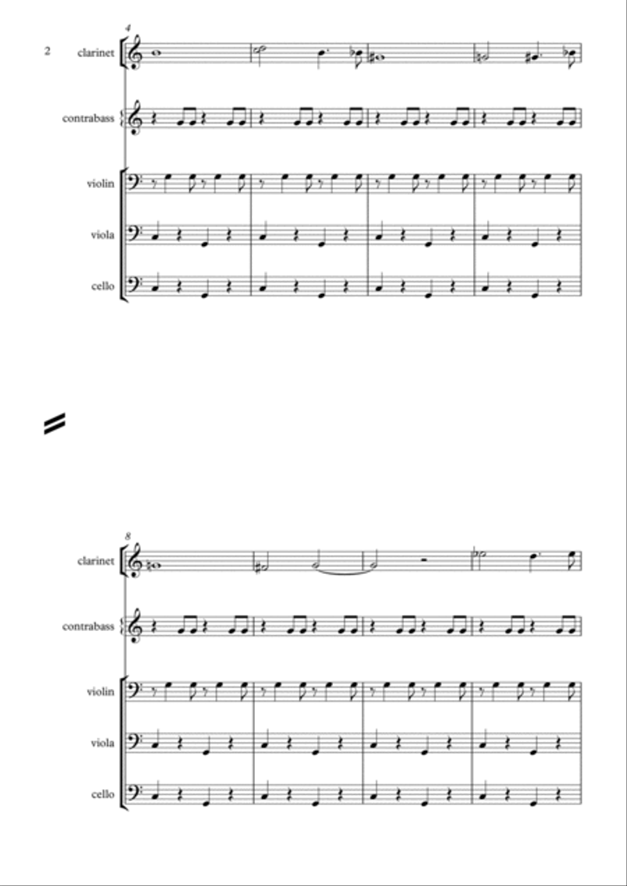 Arrakean Waltz - Score Only Full Orchestra scores gallery preview page 2
