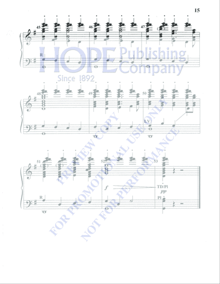 Holiday Favorites for Handbells 5-Octaves scores gallery preview page 17
