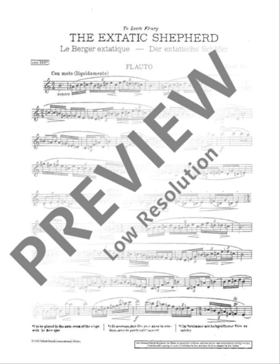 The Extatic Shepherd Flute Solo scores gallery preview page 3