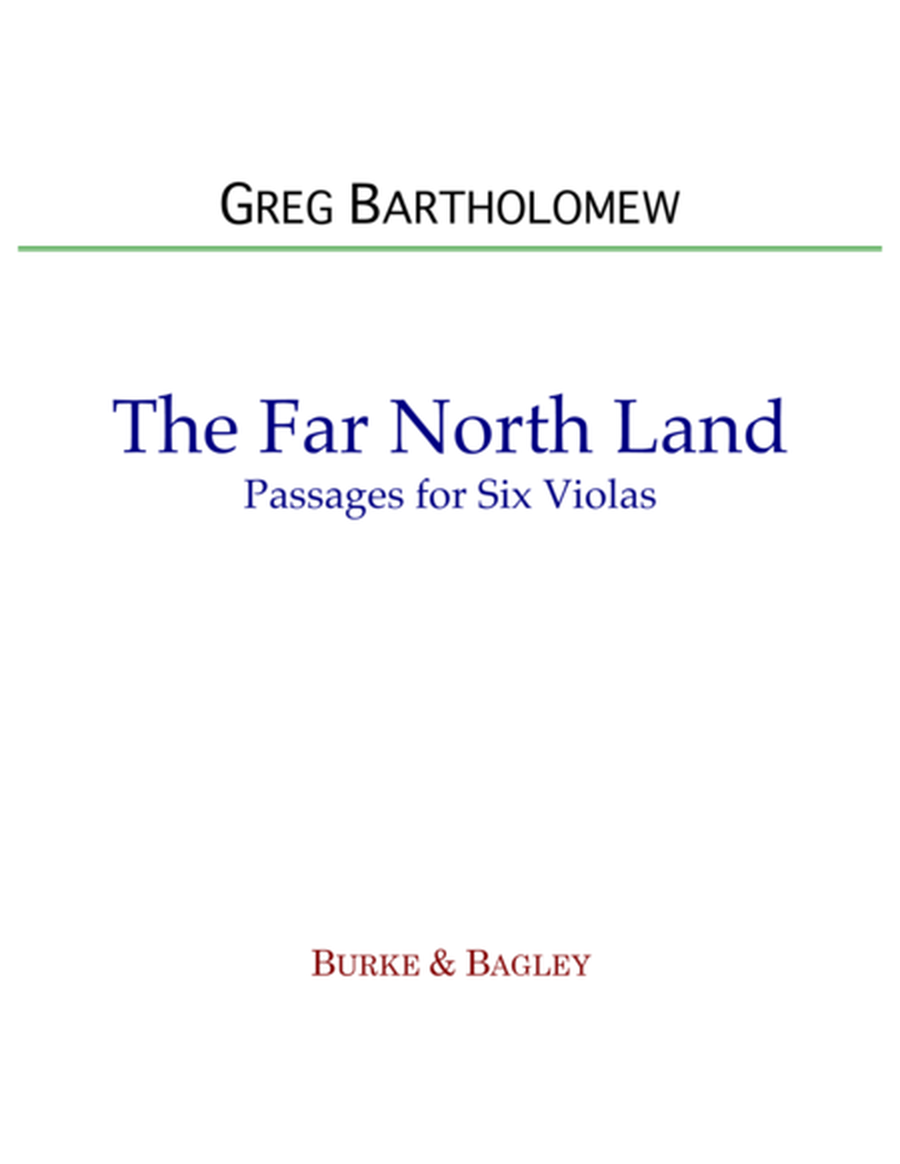 The Far North Land: Passages for Six Violas image number null