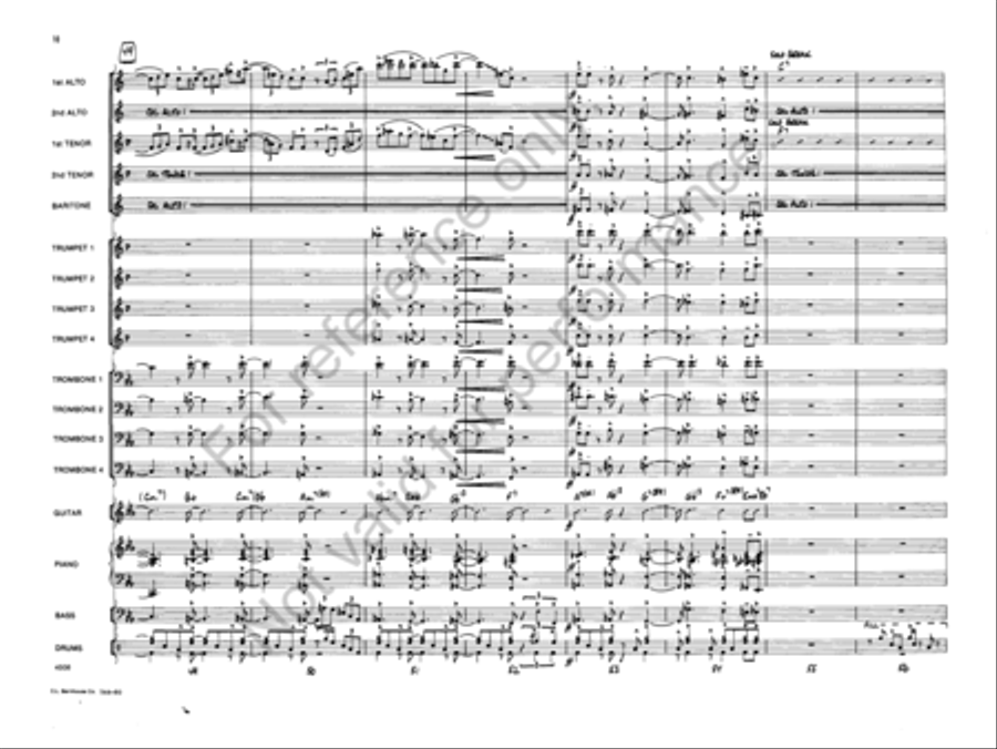 External Combustion Jazz Ensemble scores gallery preview page 9