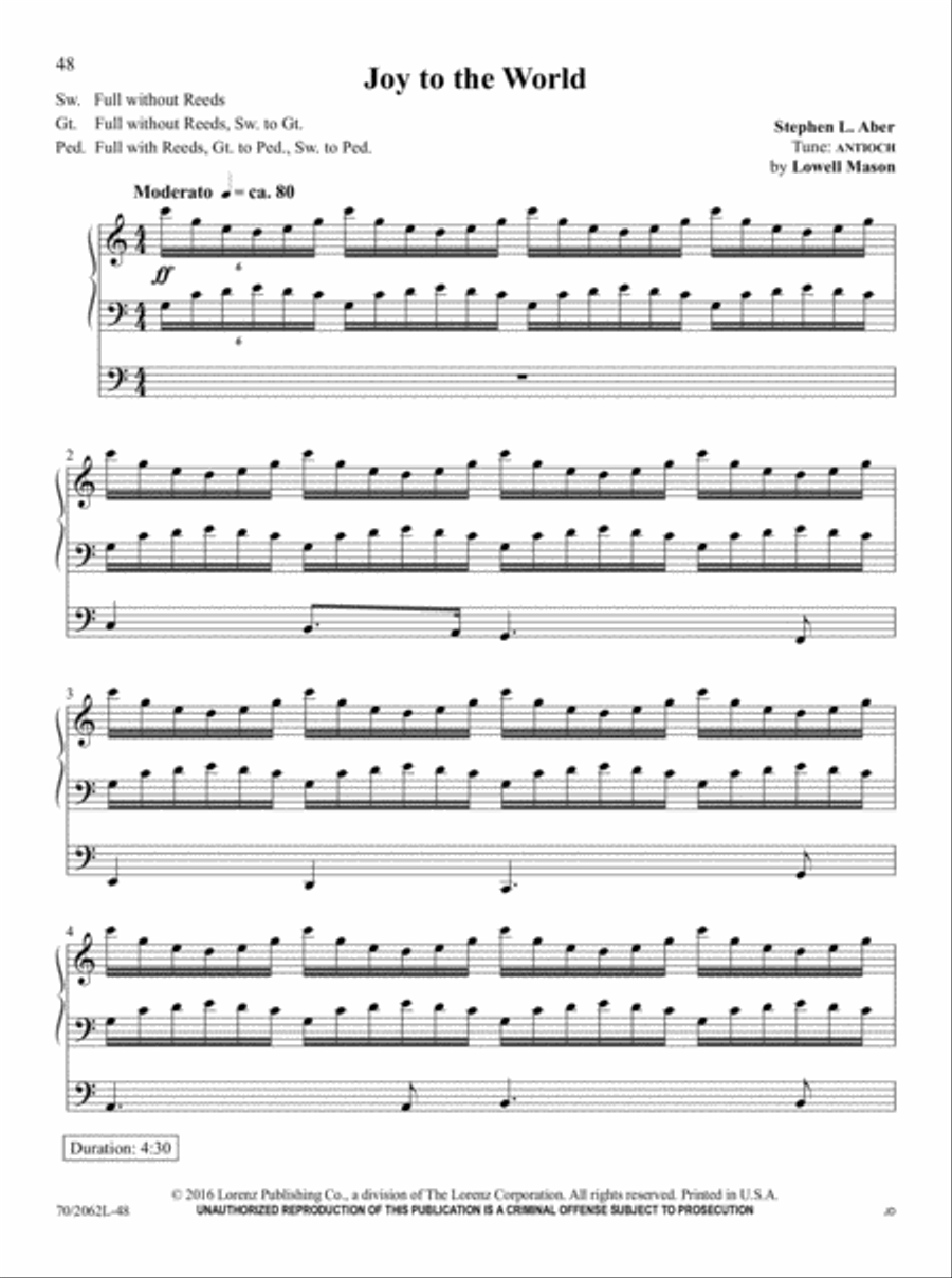 The Sacred Organ Library, Vol. 2 Organ Solo scores gallery preview page 28