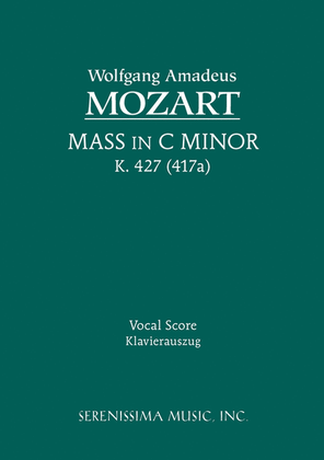 Book cover for Mass in C minor, K.427/417a