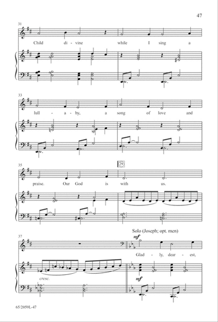 The Christmas Story The Christmas Story 3-Part scores gallery preview page 48
