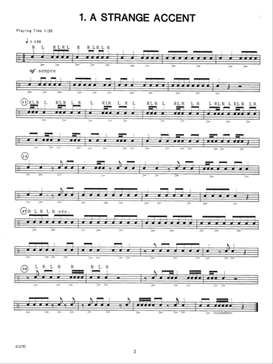 Contest Solos For The Young Snare Drummer