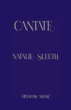 Book cover for Cantate