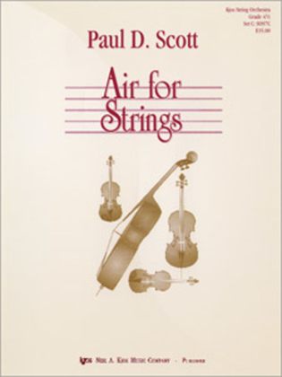 Book cover for Air For Strings