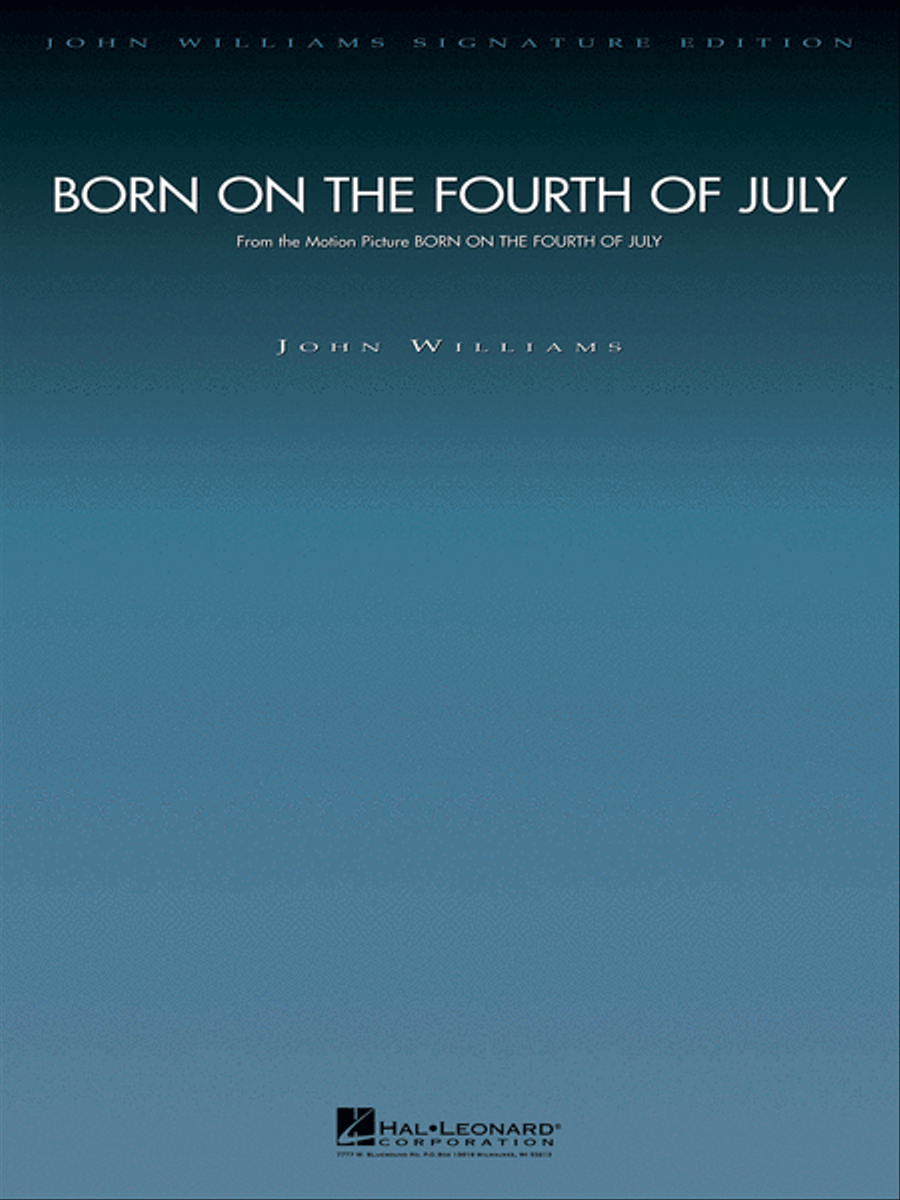 Born on the Fourth of July Full Orchestra scores gallery preview page 1