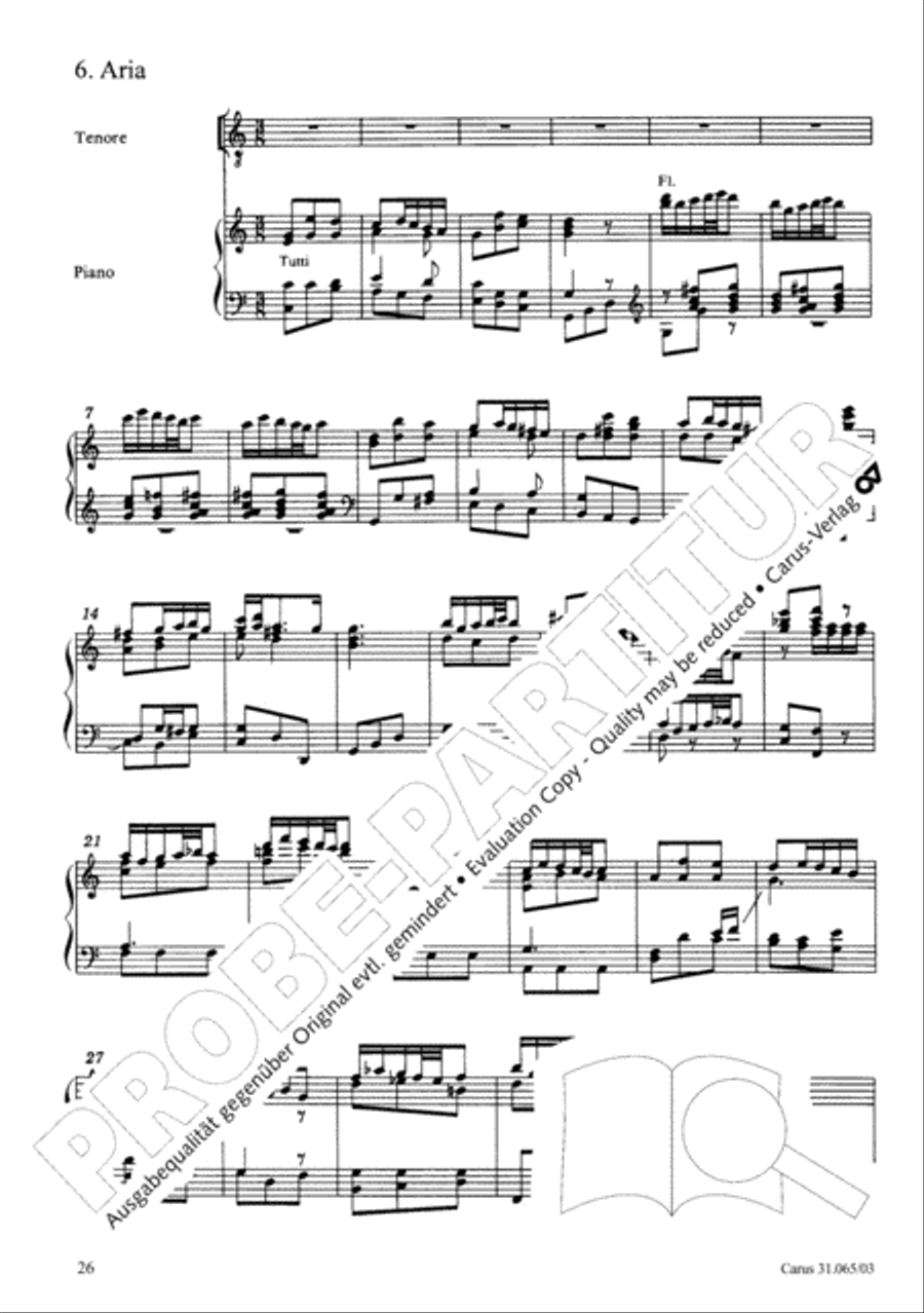 They all shall day come out from Sheba (Sie werden aus Saba alle kommen) TB scores gallery preview page 27